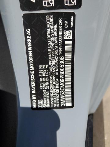 3MW53CM09P8D05308 BMW M240XI