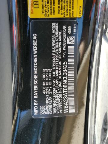 WBA23AT08NCL08425 BMW 430I