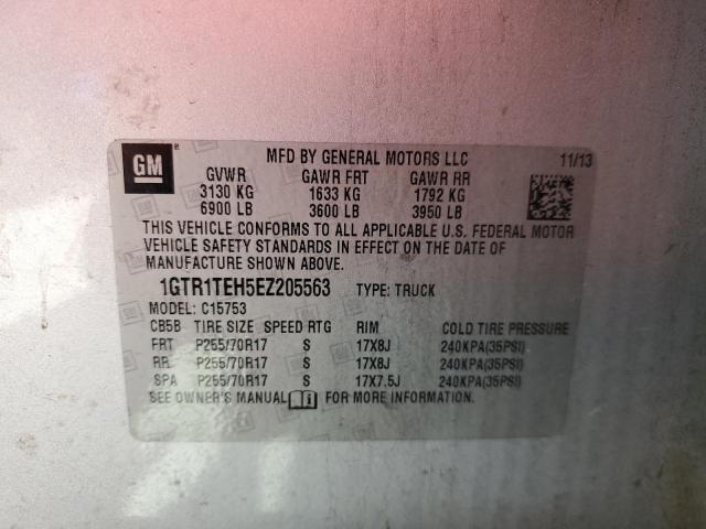 1GTR1TEH5EZ205563 GMC Sierra C1500