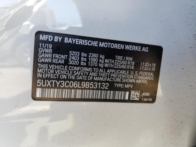 5UXTY3C06L9B53132 BMW X3 Sdrive30i