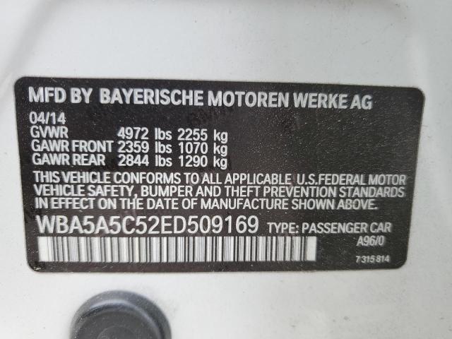 WBA5A5C52ED509169 BMW 528 I
