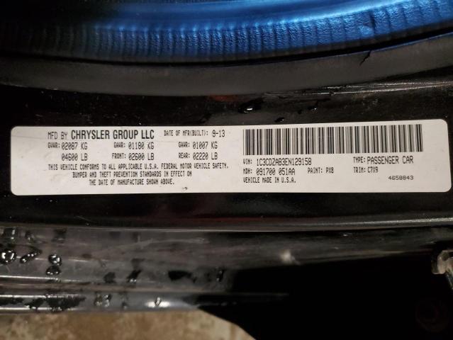 1C3CDZAB3EN129158 Dodge AVENGER SE