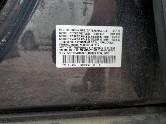 5FRYD4H48FB009009 Acura Mdx Technology