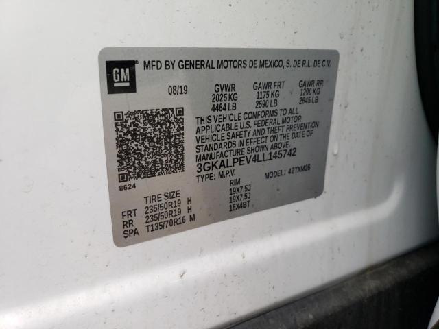 3GKALPEV4LL145742 GMC Terrain Slt