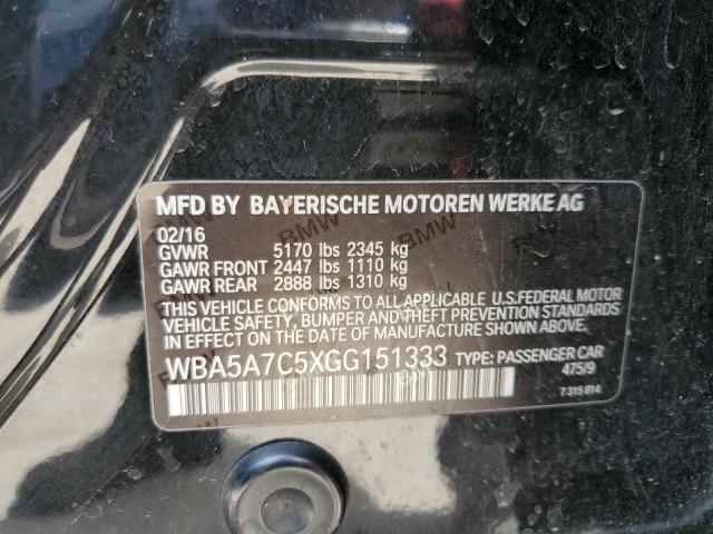 WBA5A7C5XGG151333 BMW 528 XI