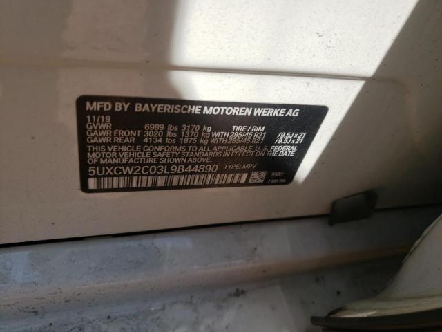 5UXCW2C03L9B44890 BMW X7 Xdrive40i
