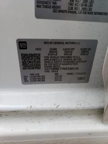 1GT59ME77NF230194 GMC Sierra K2500 Sle