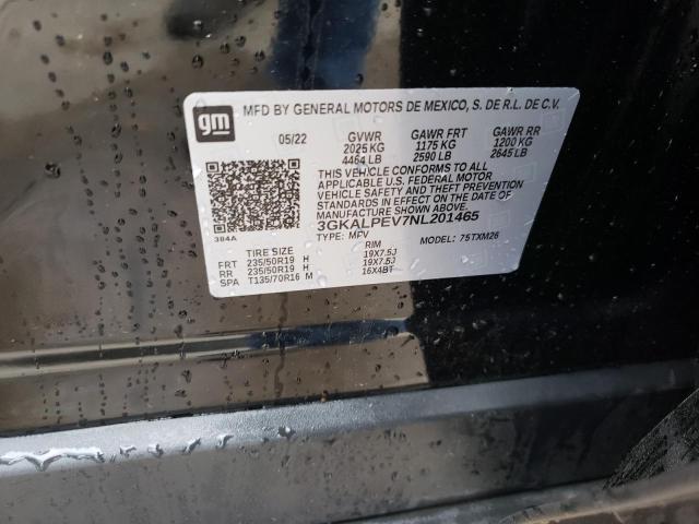 3GKALPEV7NL201465 GMC Terrain Slt