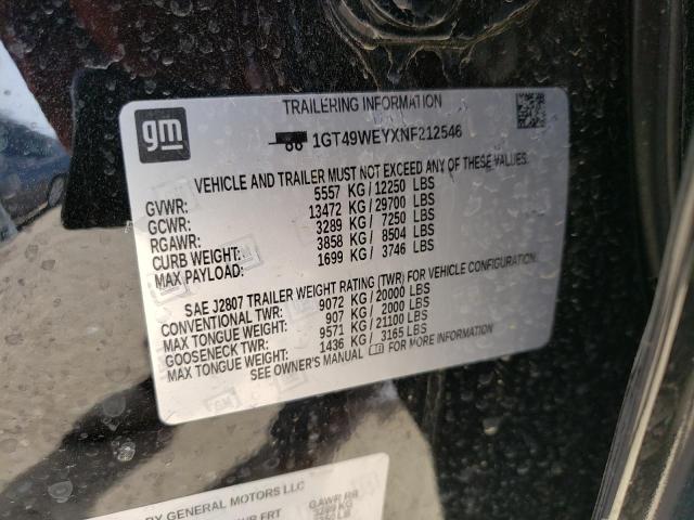 1GT49WEYXNF212546 GMC Sierra K3500 Denali