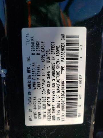 19UUB1F35GA003081 Acura TLX