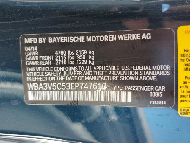 WBA3V5C53EP747610 BMW 428 I