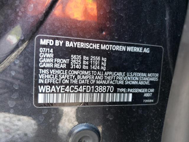 WBAYE4C54FD138870 BMW 740 LI