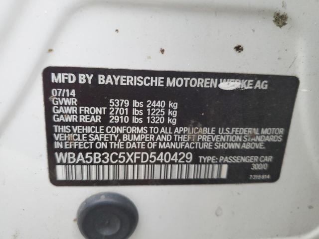 WBA5B3C5XFD540429 BMW 535 XI