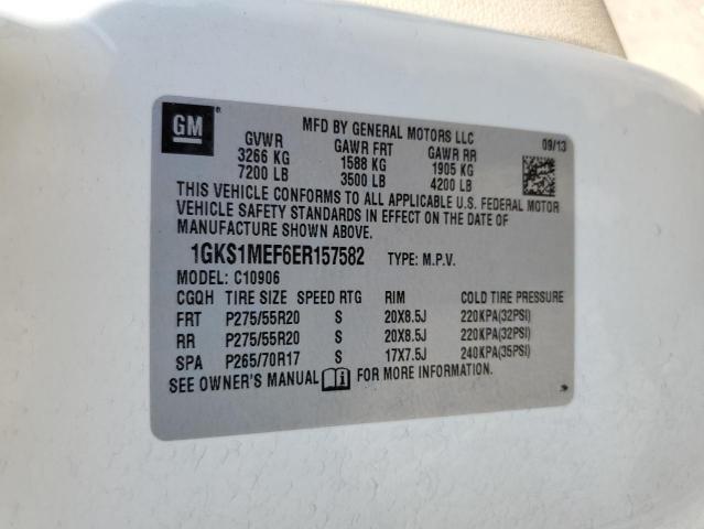 1GKS1MEF6ER157582 GMC YUKON XL DENALI