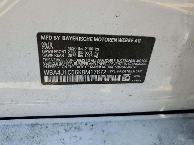 WBA4J1C56KBM17672 BMW 430i Gran Coupe