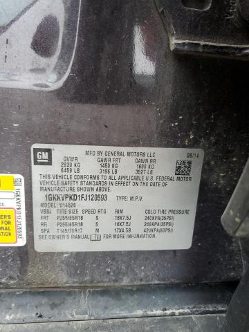 1GKKVPKD1FJ120593 GMC ACADIA SLE