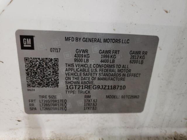 1GT21REG9JZ118710 GMC Sierra C2500 Heavy Duty