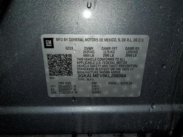 3GKALMEV9KL298064 GMC Terrain Sle