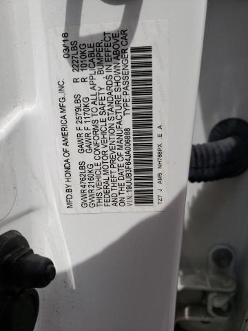 19UUB3F64JA006888 Acura Tlx Tech+a