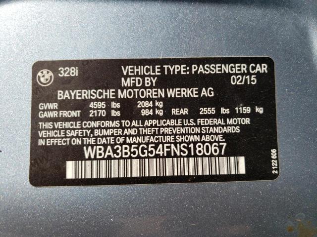WBA3B5G54FNS18067 BMW 328 Xi Sulev