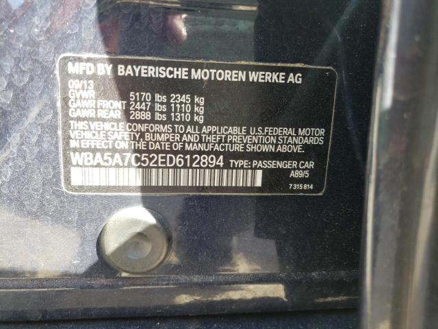 WBA5A7C52ED612894 BMW 528 XI