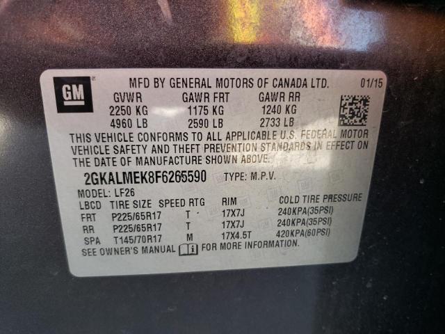2GKALMEK8F6265590 GMC Terrain Sle