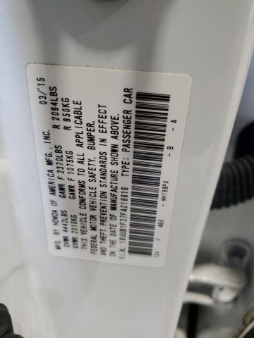 19UUB1F37FA018616 Acura TLX