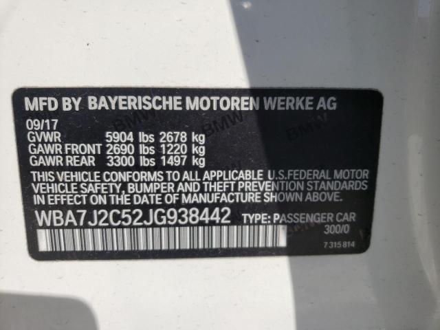 WBA7J2C52JG938442 BMW 740 Xe