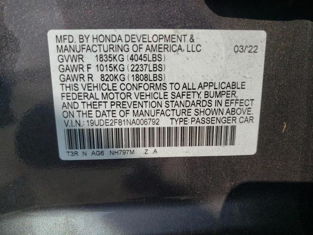 19UDE2F81NA006792 Acura Ilx Premium A-spec