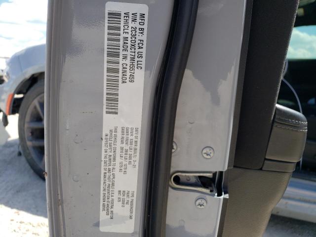 2C3CDXCT7MH557459 Dodge CHARGER R/T