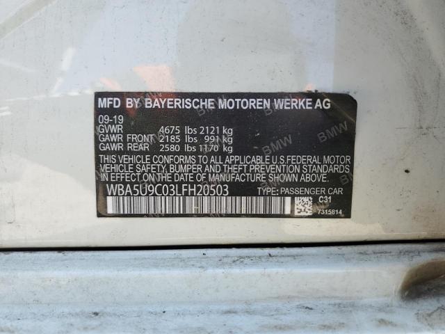 WBA5U7C0XLA232258 BMW M340I