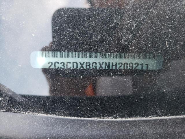 2C3CDXBGXNH209211 Dodge Charger Sxt