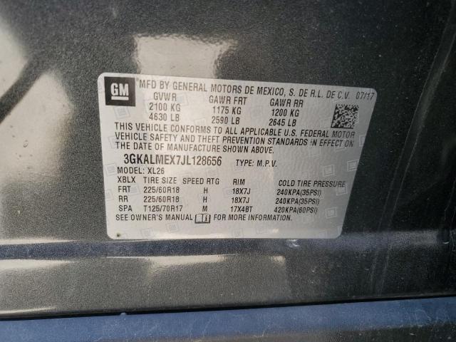 3GKALMEX7JL128656 GMC Terrain Sle