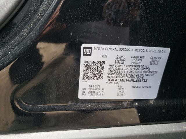 3GKALMEV6NL299712 GMC Terrain Sle