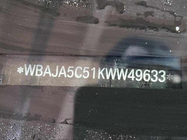 WBAJA5C51KWW49633 BMW 530 I