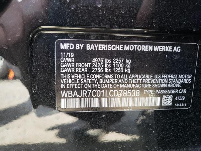 WBAJR7C01LCD78538 BMW 530 XI