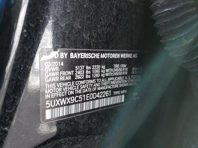 5UXWX9C51E0D42261 BMW X3 Xdrive28i