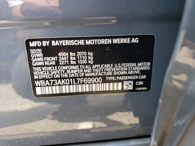 WBA73AK01L7F69900 BMW 228XI