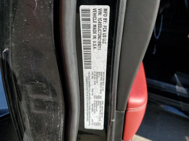 1C4SDJCT3NC189211 Dodge Durango R/t