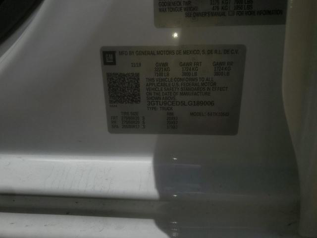 3GTU9CED5LG189006 GMC Sierra K1500 Elevation