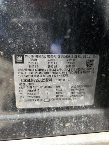 3GKALMEV5JL253248 GMC Terrain Sle