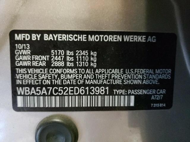 WBA5A7C52ED613981 BMW 528 XI