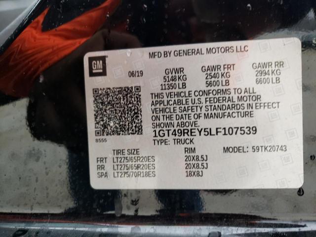 1GT49REY5LF107539 GMC Sierra K2500 Denali