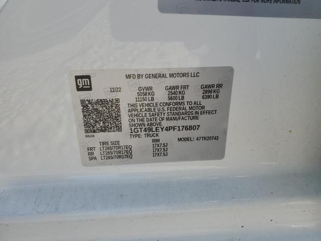 1GT49LEY4PF176807 GMC Sierra K2500 Heavy Duty