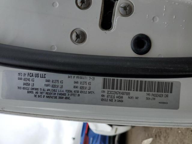 2C3CDZAG7KH687689 Dodge Challenger Sxt