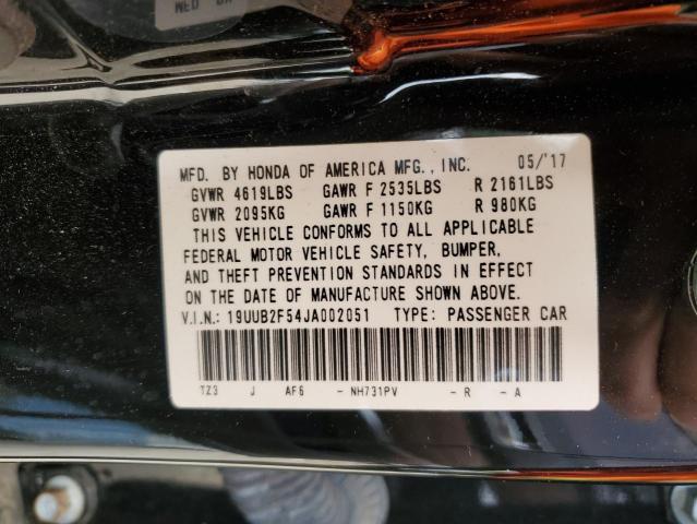19UUB2F54JA002051 Acura TLX TECH