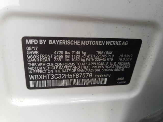 WBXHT3C32H5F87579 BMW X1 Xdrive28i