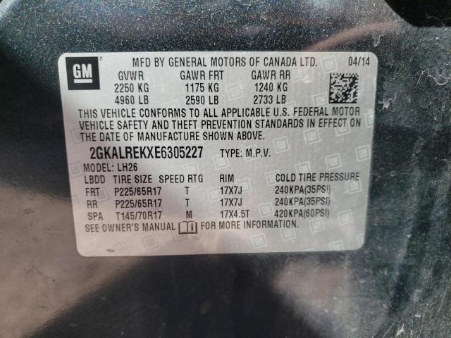 2GKALREKXE6305227 GMC Terrain Sle