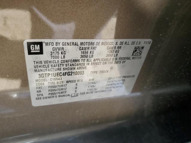 3GTP1UEC4FG210093 GMC Sierra C1500 Sle