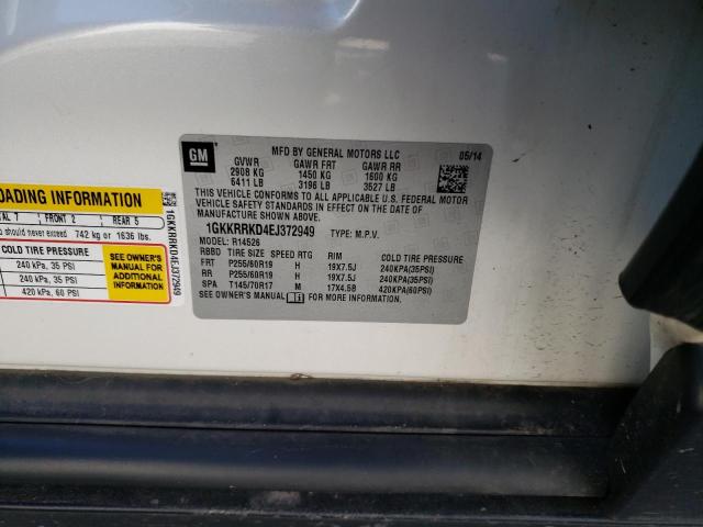 1GKKRRKD4EJ372949 GMC Acadia Slt-1